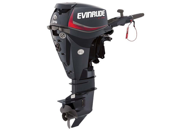 2018 Evinrude E-TEC 25 HP E25GTEL Outboard Motor